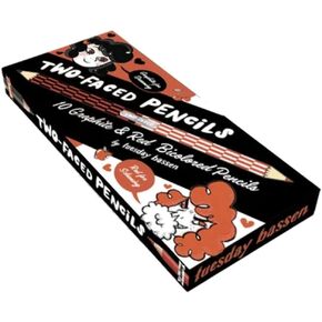 أقلام رصاص ذات وجهين: 10 أقلام رصاص بلونين من الجرافيت والأحمر in Kuwait