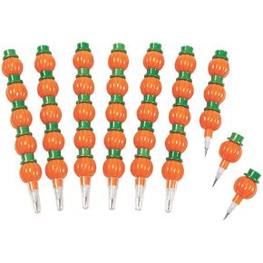 Stacking Halloween Pencils - Stationery - 12 Pieces