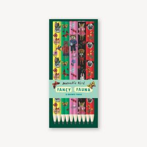 Chronicle Books Fancy Fauna: 10 Graphite Pencils