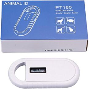 PT160 Pet Microchip Scanner FDX-B & ID64 chip Supported