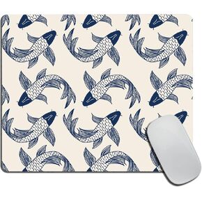 Palm Tree Leaves Pink Background Mouse Pad, Tropical Leaves Monstera Mousepad Non Slip Rubber Gaming Mouse Pad Rectangle Mouse Pads for Computers Laptop 9.5"x7.9"x0.12" Inch