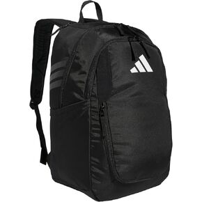 حقيبة ظهر adidas Stadium 4.0 Team Sports (36L) حقيبة كمبيوتر محمول رياضية متينة، أخضر داكن، مقاس واحد in Kuwait