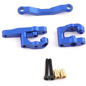 Aluminum RC Steering Set for ARRMA 1/18 Granite Grom Mega 380 Brushed 4X4 Monster Truck & Typhon Grom Mega 380 Brushed 4X4 Buggy Upgrades Parts (Red) in Kuwait