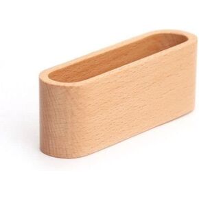 Kopida Wooden Business Card Holder Card Display Case, Desktop Business Card Stand for Office Tabletop