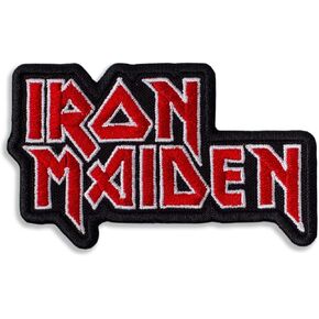 Iron Heavy Metal Band Embroidered Patch Iron On (3 x 1.9 inches)