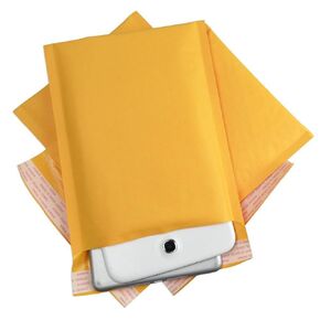 ‎6.5x9-BM-KFT-S50 Kraft Bubble Padded Mailer Envelopes #0, Set of 50