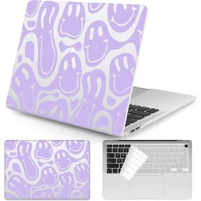 Watbro متوافق مع حافظة MacBook Pro 13 بوصة 2020 2019 2018 إصدار M1 A2338/A2251/A2289/A2159/A1989/A1706/A1708، حافظة بنمط حديث من السبعينيات، مناسبة لجهاز MacBook Pro 2020 مع معرف اللمس in Kuwait