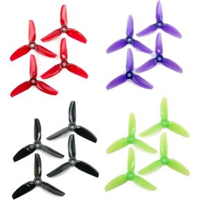 16 قطعة من دعامات الطائرة بدون طيار FPV: دعامات HQProp 3x4x3 ثلاثية الشفرات 3 بوصة لطائرة بدون طيار FPV مقاس 3 بوصات 4S 6S FPV Freestyle Racing، 8xCW 8xCCW in Kuwait