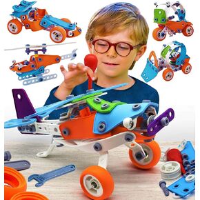 Toys for Kids Age 6 + Year Old Boys Gift Toys 7 year old Educational Building Toys for Boys age 6-8 Stem Activity Kit 8-12 Toys Boy Age 5-7 Kids Gifts 2024 Best Toys Idea Birthday Gift Toys Boys 8-10