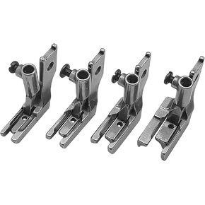 Double Toe Piping Welting Walking Foot #49544+49047（1/8+3/16+1/4+3/8 ） for Industrial Sewing Machine Paff 1245,335,545,145