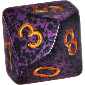 Chessex Manufacturing 25117 Hurricane Speckled - Ten Sided Die D10