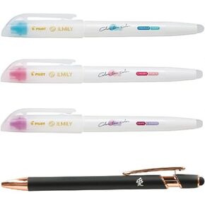 Pilot Japan Marker Pen Color Two Color 3 Marker Pens That Change Color When Rubbed SIL-15SL-3C With Original Stylus Ballpoint Touch Pen