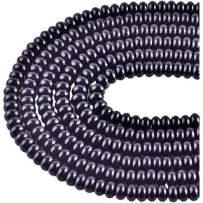 حبات Rondelle حبات الحجر الطبيعي لصنع المجوهرات 5 × 8 مم 1 حبلا 15.5 بوصة حبات فاصل العدس حبات الأحجار الكريمة Rondelle حبات الأحجار شبه الكريمة لحرف قلادة السوار مزيج الألوان in Kuwait