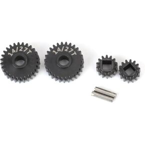 UTB18 Transmission Gear Kit Rear Portal Gears 48P 27T/14T Gear for Axial UTB18 Upgrades Capra Trail 4WD 1/18 RC Crawler