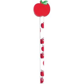 Moon Products Pencil & Eraser Topper Write-Ons, Apple, Pack of 36