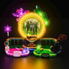 BrickBling LED Lighting Kit Compatible with Lego Wicked Glinda & Elphaba's Dormitory, Creative Light Compatible with Lego 75683-Lights Only, Not Come with Model