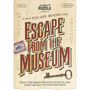 Professor Puzzle Escape from The Museum Escape Room Game