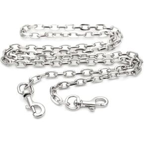 CRAFTMEMORE 55 Inches Purse Chain Strap, Crossbody Purse Handle Replacement, Metal Shoulder Handbag Accessories CH087 (Silver)