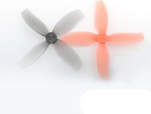 8pcs HQProp DT90MMX4 90mm T-Mount 4-Blade Propeller Set (4X CW / 4X CCW) Poly Carbonate (Pink), Red in Kuwait