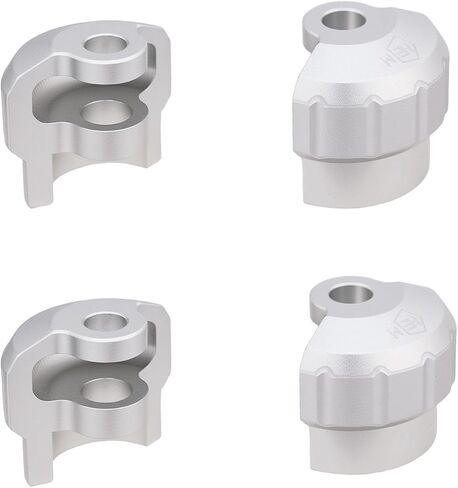 Aluminum Shock Cap Protector 6S for Arrma 1/7 Felony Infraction Fireteam Mojave 6s 1/8 Typhon Outcast Kraton Notorious 6s blx Series Upgrades Part Silver in Saudi Arabia