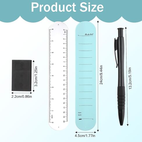 2PCS Slap Bracelet to Do List, Wearable Notepad Slap Bracelets Waterproof Wristbands, Silicone Memo Wristbands Nurse Vet Reminder Erasable Wrist Notepad with Pen and Eraser in Saudi Arabia