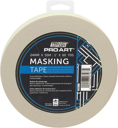 Pro Art Masking Tape, 1/2-inch x 60-yard Roll, Natural in Saudi Arabia