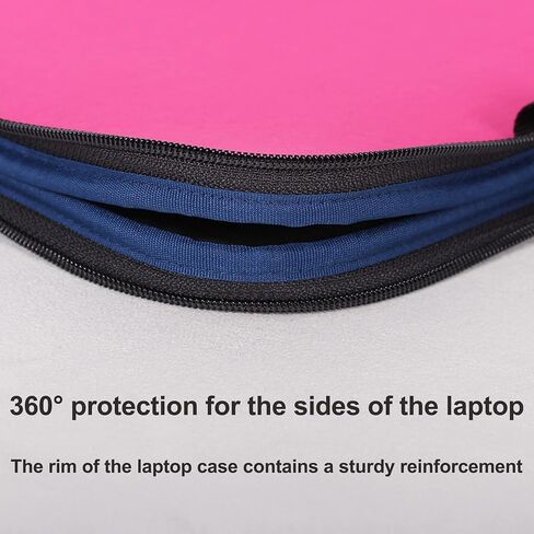 Laptop Sleeve 15.6 Inch, Protective Laptop Case with Handle & Inner Pocket, Lightweight Bag, Notebook Computer Carrying Cover (Blue) in Kuwait