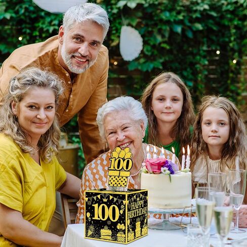 chiazllta 30th Birthday Surprise Gift Box Happy Birthday Money Box for Cash Pull Out Surprise Box Explosion for Girls Boys with Greeting Card Money Roll Gift Box for 30th Birthday Party Black Gold in Kuwait