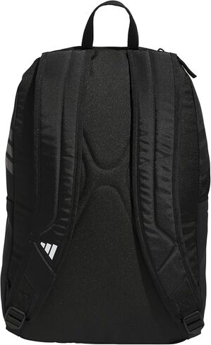 حقيبة ظهر adidas Stadium 4.0 Team Sports (36L) حقيبة كمبيوتر محمول رياضية متينة، أخضر داكن، مقاس واحد in Kuwait