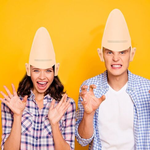 2 حزمة الغريبة مخروط أصلع رئيس شكل أصلع رئيس الدعائم الغريبة تحت عنوان حزب مرحلة اللعب تأثيري أصلع رئيس زي التبعي in Kuwait