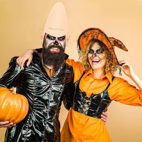 2 حزمة الغريبة مخروط أصلع رئيس شكل أصلع رئيس الدعائم الغريبة تحت عنوان حزب مرحلة اللعب تأثيري أصلع رئيس زي التبعي in Kuwait