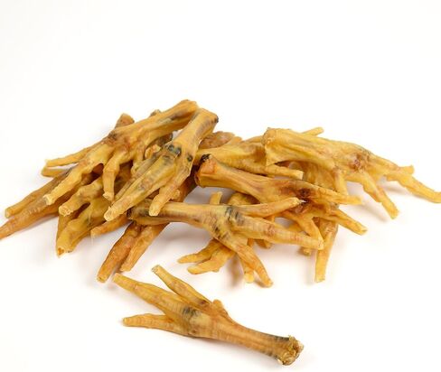 Big Lu – Nail-Free Chicken Feet Dog Chews, 100% Natural Dog Treats with Single Ingredient, Long Lasting and Rich in Glucosamine and Chondroitin for Joint Health, No Nails Dog Snacks (60 Chews) in Saudi Arabia