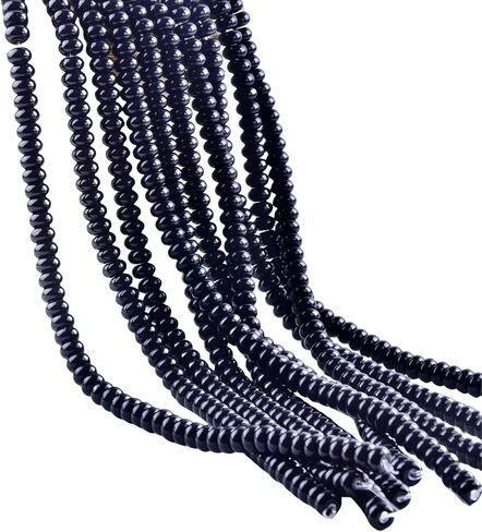 Rondelle Beads Natural Stone Beads for Jewelry Making 5x8mm 1 Strand 15.5inch Lentil Spacer Beads Rondelle Gemstone Beads Semi-Precious Stone Beads for Bracelet Necklace Crafts Mix Colors in Kuwait