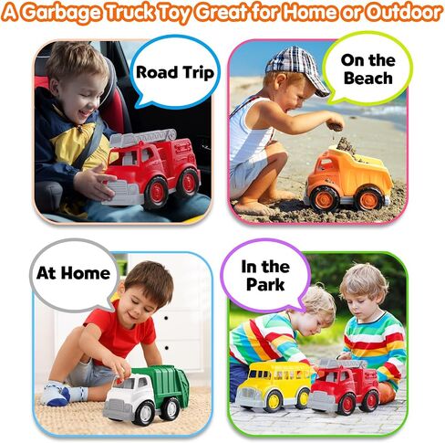 PLAY Yellow School Bus Toy Vehicle Set for Kids, Recycled Bioplastic in Saudi Arabia