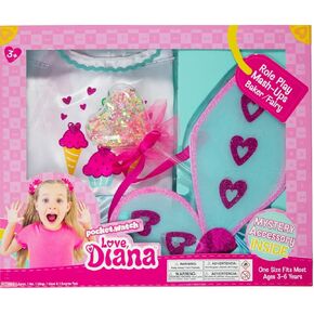 Love, Diana Dress Up Mash Up Costume Baker and Fairy