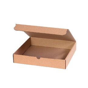 Aviditi Brown Kraft Literature Mailing Boxes, 12 1/8 x 9 1/4 x 2 Inches, Pack of 50, Crush-Proof, For Shipping, Mailing and Storing