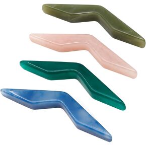 UOIENRT 4 Pcs Book Page Holder, Book Opener Holder Book Colored Thumb Page Holder Book Weight Page Holder Finger Book Holder for Reading Book (Light Colors)