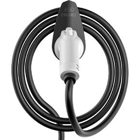 Tesla Charger Cable Holder-EVDANCE Tesla Mobile Charger Wall Mount with Tesla Connector Holder for Model 3 Y S X, Tesla Wall Charger Holder for Indoor/Outdoor, Tesla Charging Cable Organizer Accessory