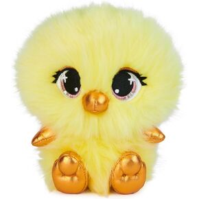 GUND P.Lushes Designer Fashion Pets Gia Fluffertin Premium Chick Stuffed Animal, Yellow, 6"