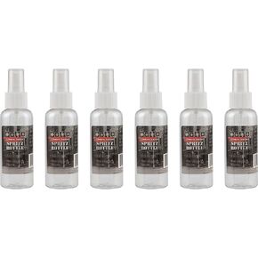 Fine Mist Spray Bottles - Artist and Craft Spray Bottles for Water, Watercolor, or Acrylics Multipack Empty Non-Clogging Nozzle - [Pack of 6-100ml Bottles]