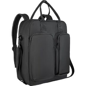 Extra Large 50L Travel Backpack Carry On Flight Approved, Luggage Backpack with Shoes Pouch, Suitcase Backpacks With 3 Packing Cubes, Personal Item Travel Bag, Black