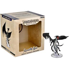 WizKids Pathfinder Battles: Impossible Lands - Adult Umbral Dragon Boxed Figure