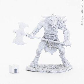 Reaper Miniatures: 03961 - Bloodhoof, Minotaur Dark Heaven Legends Fantasy Metal Miniature