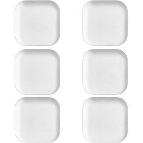 6 Pcs Door Stoppers Wall Protector, Silicone Door Bumpers, Self-Adhesive Silicone Door Knob Guard Wall Shield for Home Office, Gray