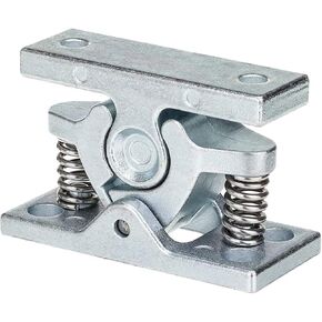 Zinc Alloy Door Stopper, Stainless Steel Door Retainer, Modern Style, Silvery, 1 Piece