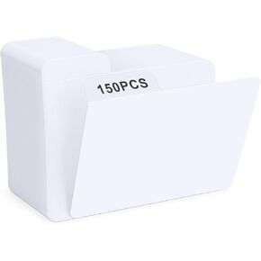 Trading Card Dividers for Toploaders Storage Boxes, 150PCS Paper Divider Cards for Baseball/Mtg/Tcg/sports/game cards Organizer, Horizontal
