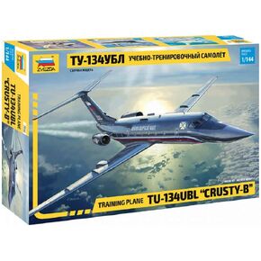 Zvezda Model Kit 7036 Russian Training Plane TU-134UBL Crusty-B Scale 1/144