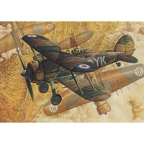 GLOSTER GLADIATOR MK.I BRITISH AIRCRAFT WWI 1/48 RODEN 408