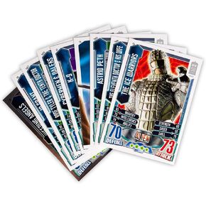 Doctor Who Alien Attax 50th Anniversary Edition Topps Booster Pack Trading Cards
