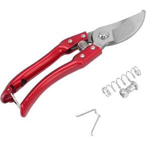 Multifunctional Goat Hoof Trimmers, Pig Trotter Shears Non Slip Hoof Trimming Shears Nail Clippers Cutting Tool for Sheep, Lamb, Pig Hooves (Red)